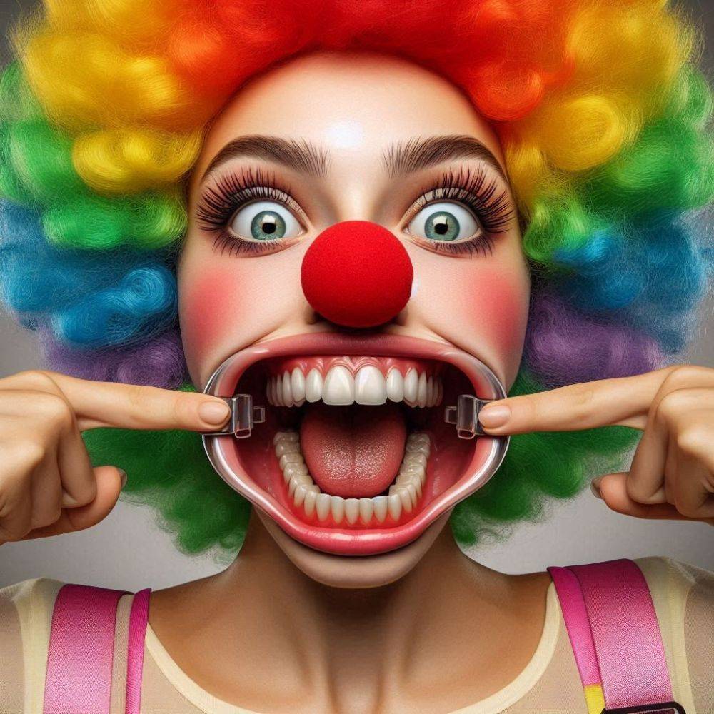 Ai stupid clown girls - #8