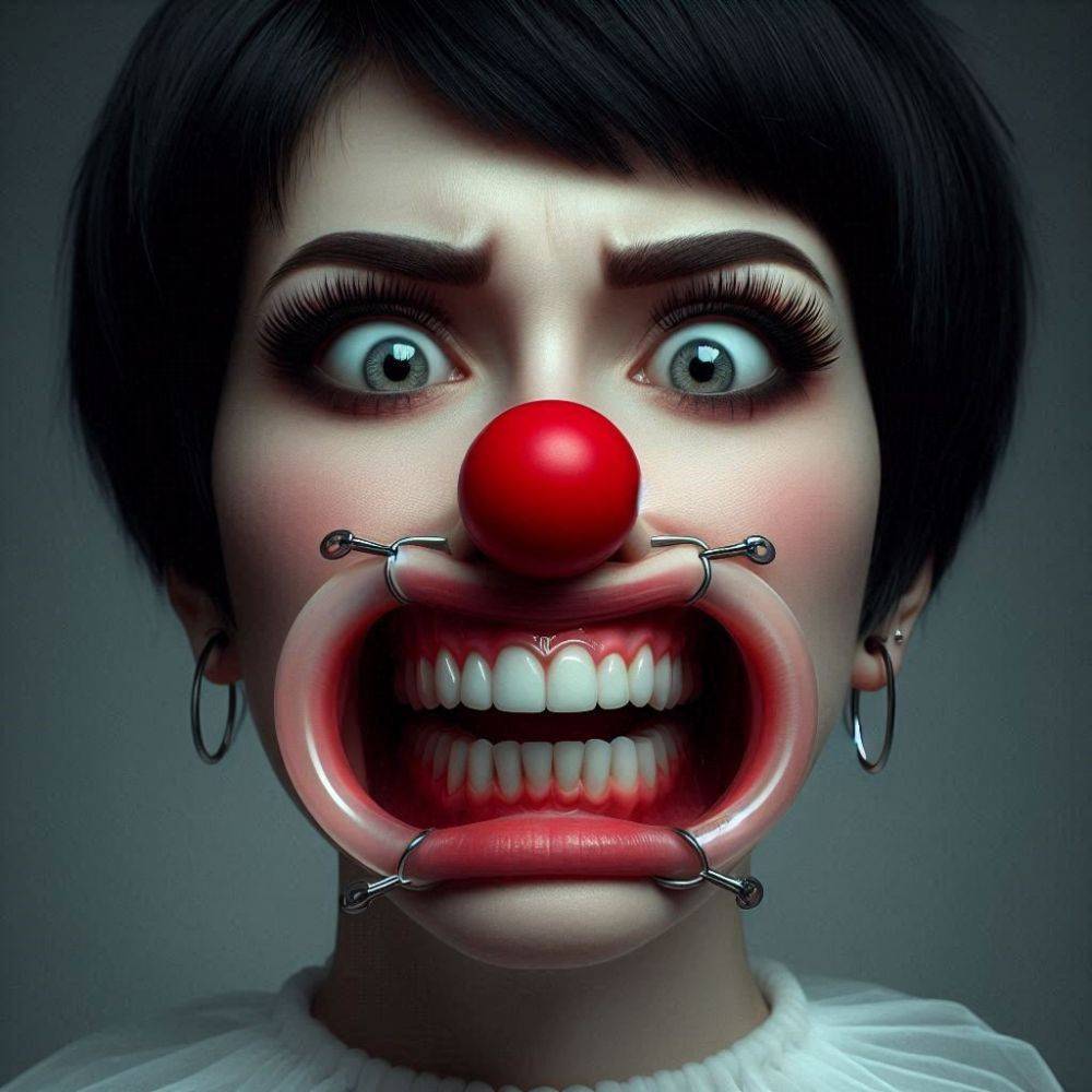 Ai stupid clown girls - #1