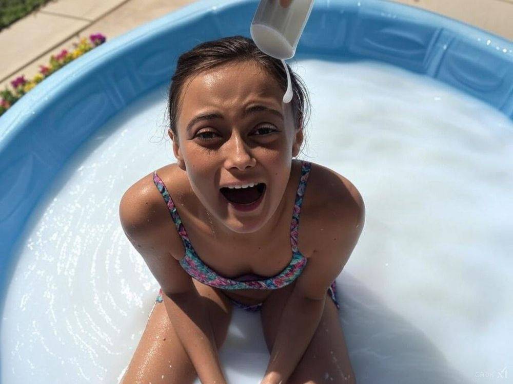 Ella Purnell - testing grok 2 ai fakes - #14