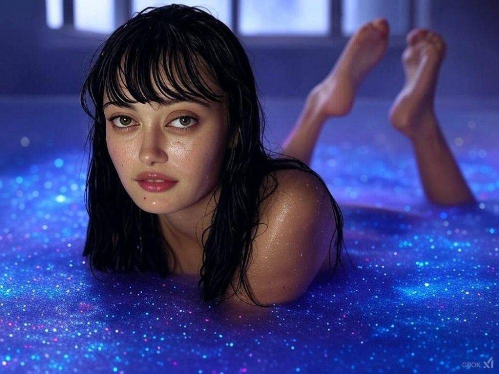 Ella Purnell - testing grok 2 ai fakes - #6