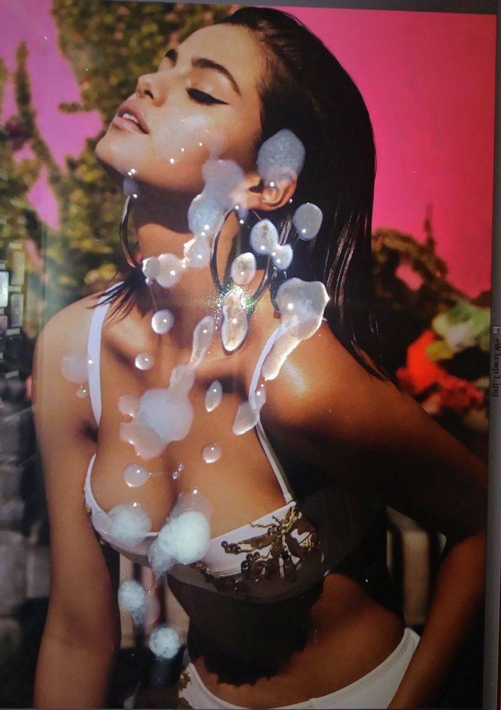 Cum covered celeb - AI and Tribs - #17