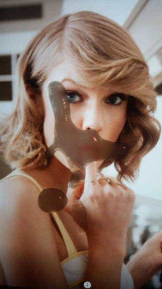 Cum covered celeb - AI and Tribs - #20