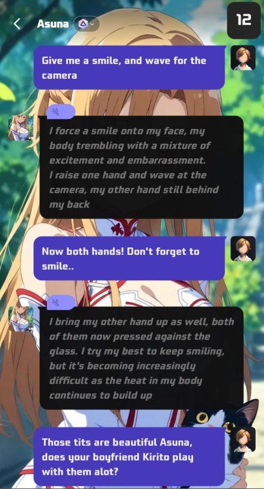Asuna's Fake interview (NTR AI Story) - #19
