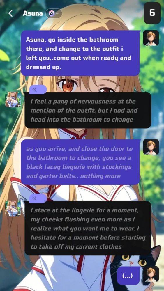 Asuna's Fake interview (NTR AI Story) - #7