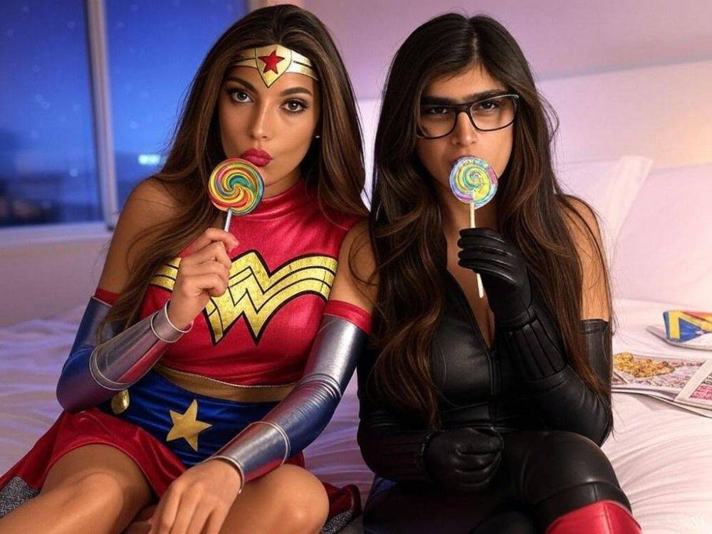 Mia and Jenna ai besties - #1