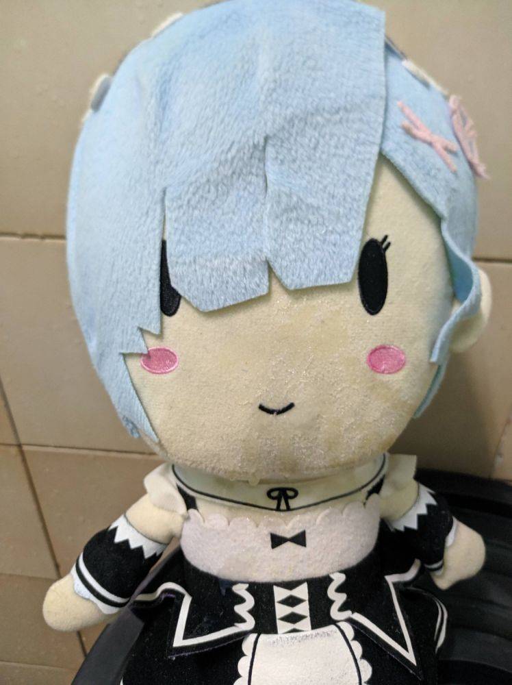 Kizuna Ai & Rem Plush Bukkake - #5