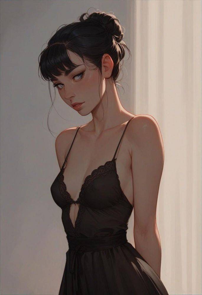 Black Nightgown - #3