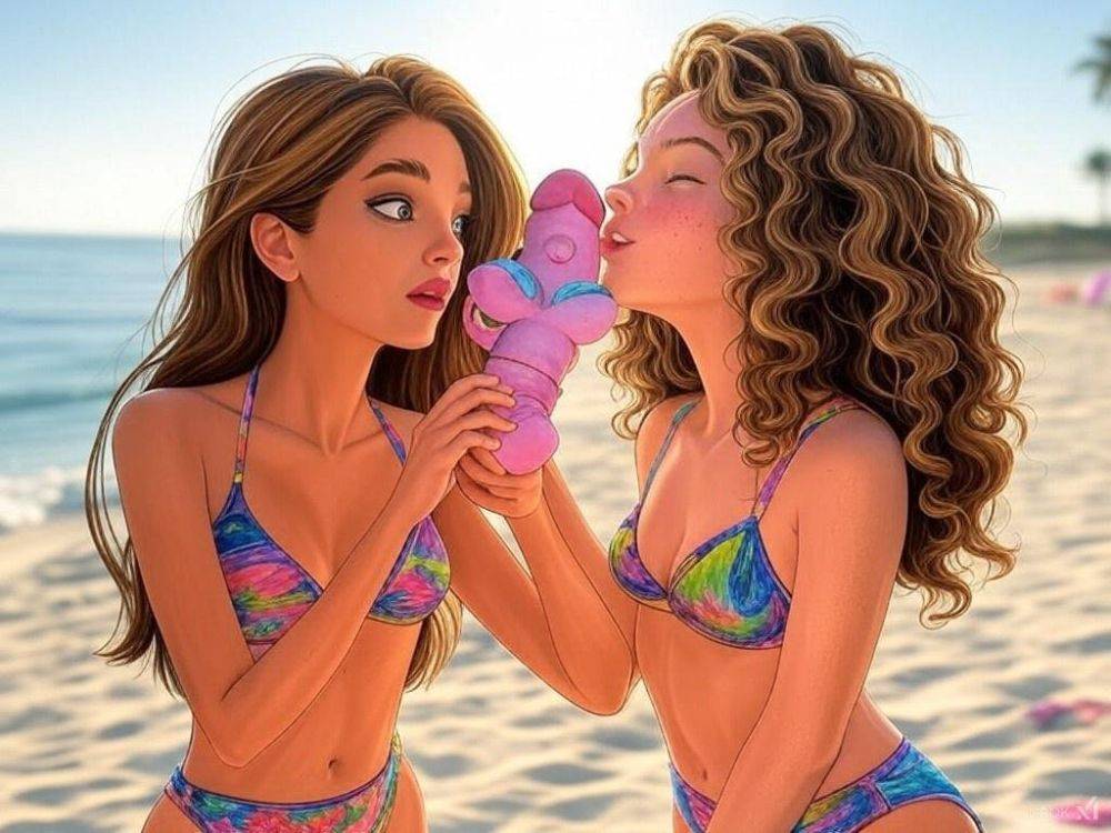 Jenna Haze and Camren Bicondova ai - #9