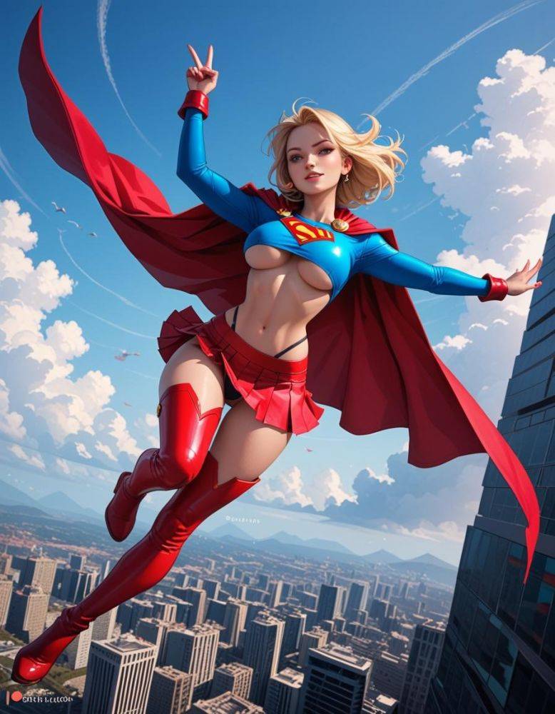 Super girl and Star fire - #18