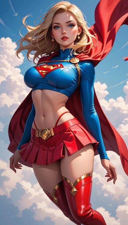Super girl and Star fire - #28