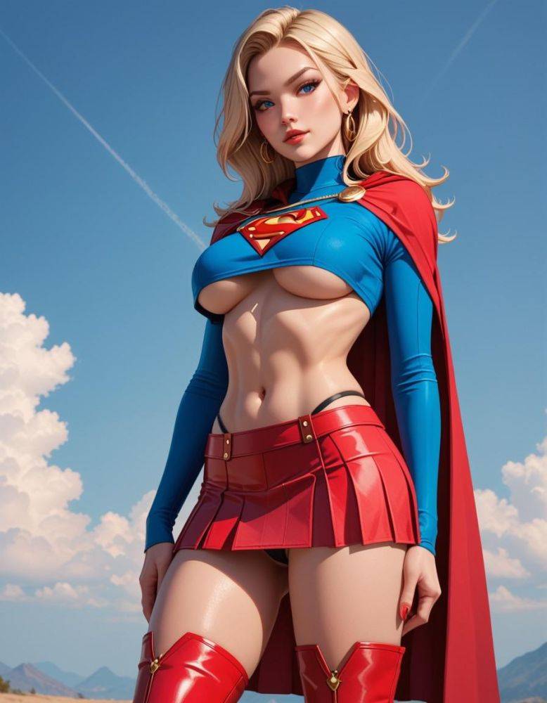 Super girl and Star fire - #20