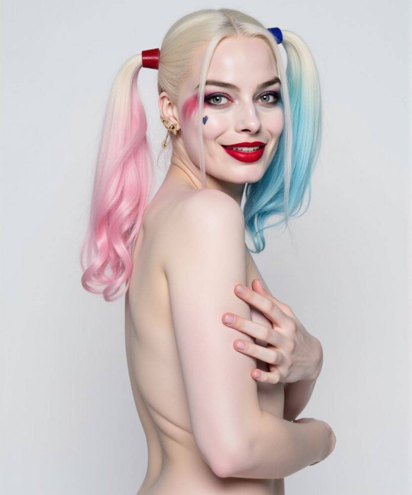 AI Celeb Deepfake: Margot Robbie - Harley Quinn - #3