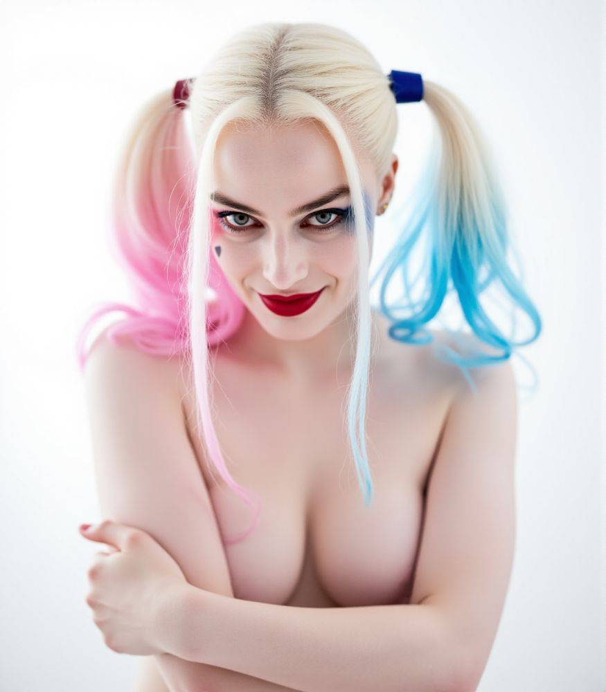 AI Celeb Deepfake: Margot Robbie - Harley Quinn - #5