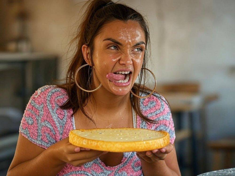 Caterina Balivo and Elettra Lamborghini play with feet and cheese AI - #8
