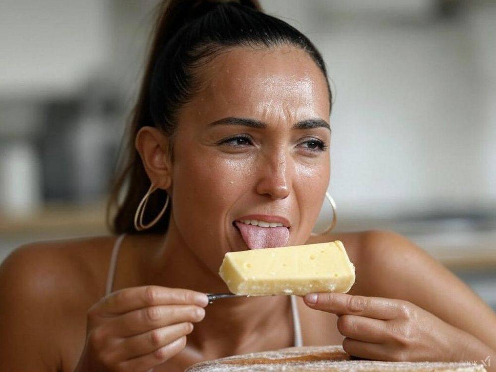Caterina Balivo and Elettra Lamborghini play with feet and cheese AI - #12
