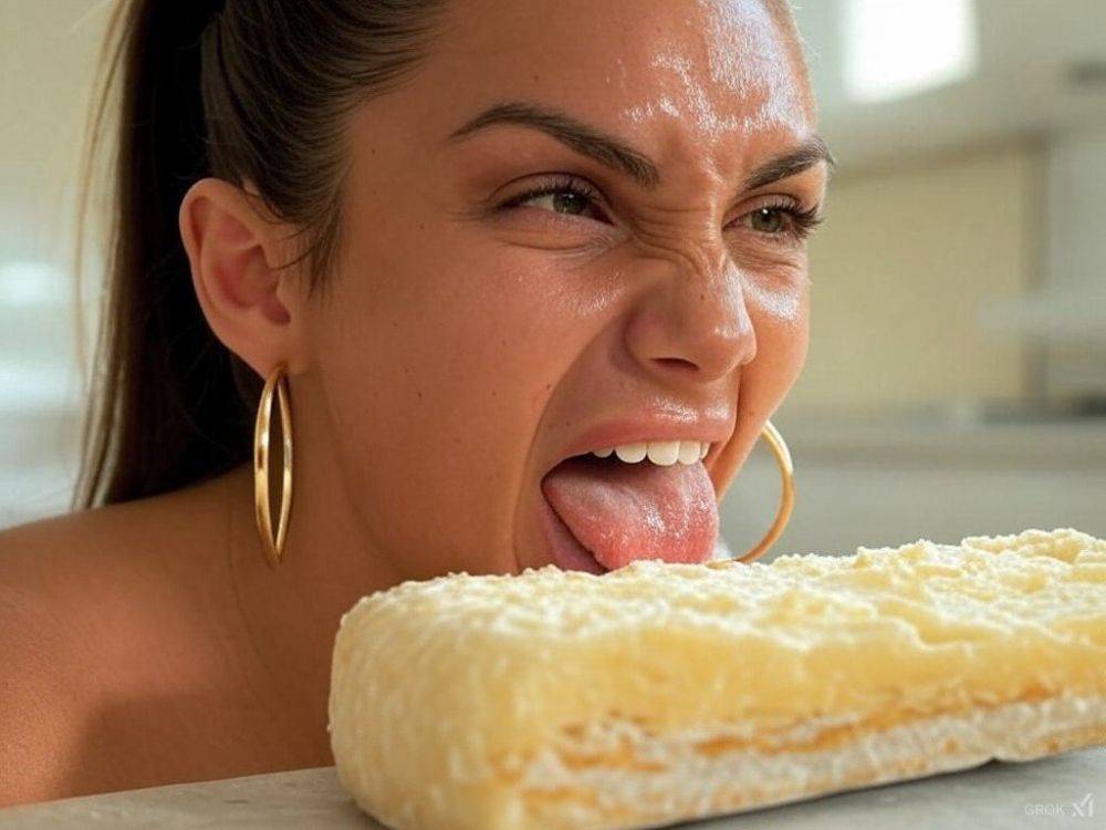 Caterina Balivo and Elettra Lamborghini play with feet and cheese AI - #14