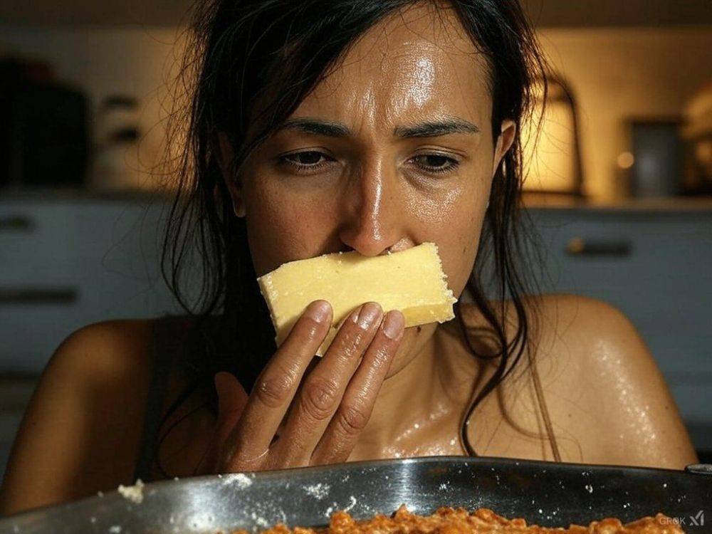 Caterina Balivo and Elettra Lamborghini play with feet and cheese AI - #5