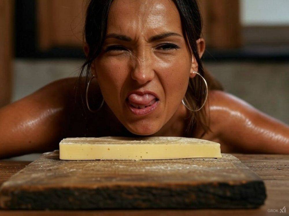 Caterina Balivo and Elettra Lamborghini play with feet and cheese AI - #15
