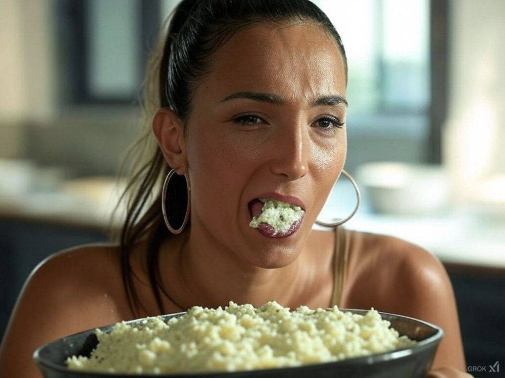 Caterina Balivo and Elettra Lamborghini play with feet and cheese AI - #28
