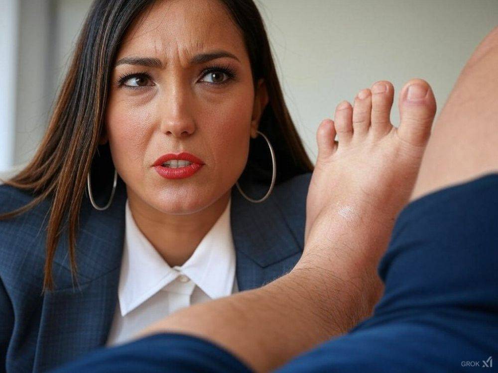 Caterina Balivo Geri Halliwell Victoria Beckham Davina McCall feet armpits AI - #13