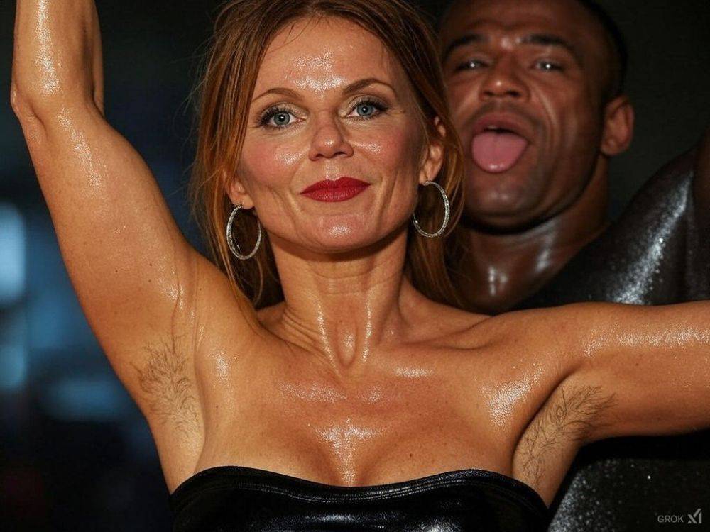 Caterina Balivo Geri Halliwell Victoria Beckham Davina McCall feet armpits AI - #28