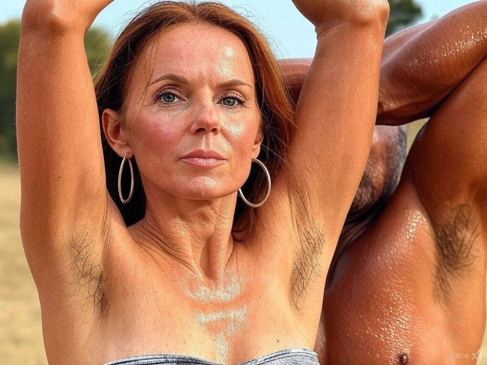Caterina Balivo Geri Halliwell Victoria Beckham Davina McCall feet armpits AI - #25