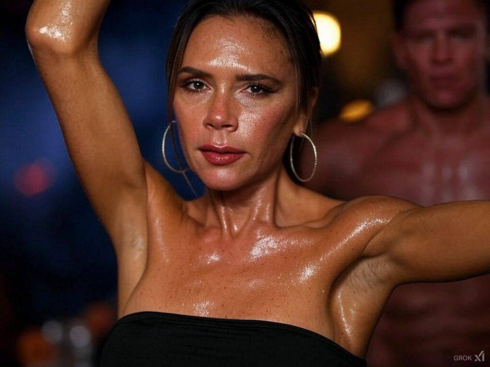 Caterina Balivo Geri Halliwell Victoria Beckham Davina McCall feet armpits AI - #6