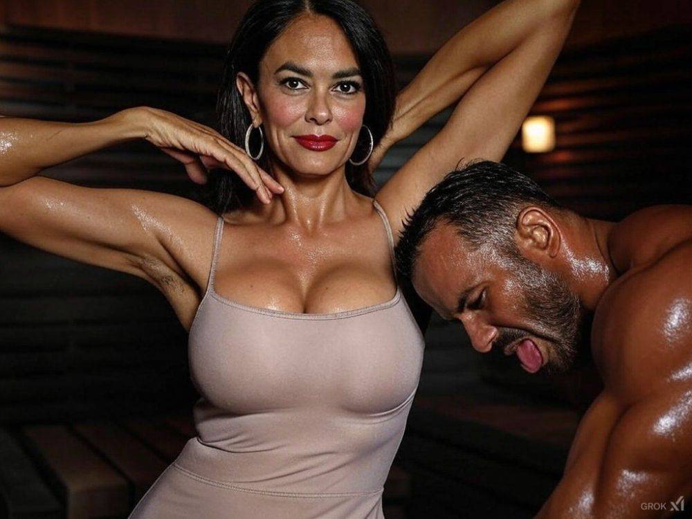 Caterina Balivo Geri Halliwell Victoria Beckham Davina McCall feet armpits AI - #4