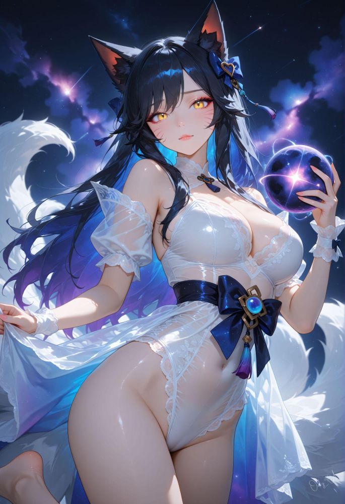 Ahri lace leotard - Only4uart - #6