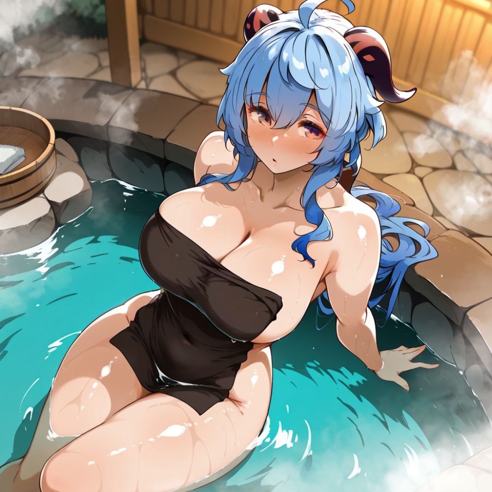 Nurse, hot spring, tease… Ganyu doesn’t give you a break, she gives you options. - #5