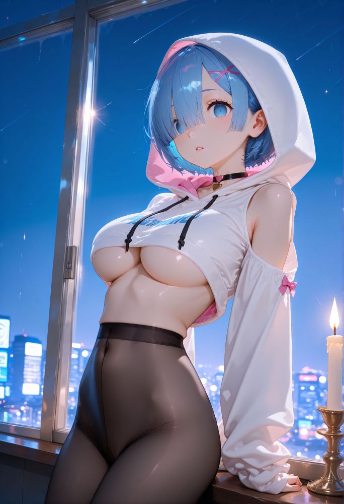 Rem high-waist pantyhose - only4uart - #6