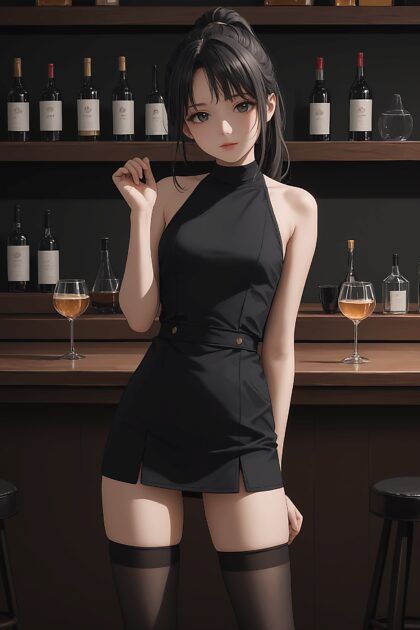 Girls at the bar - #10