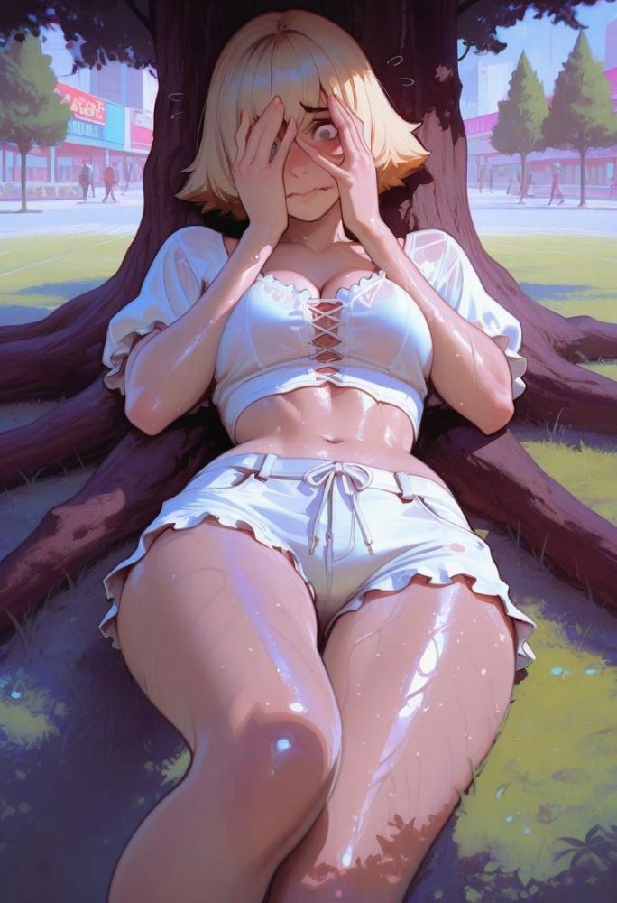 Couples get frisky in the shade - #8