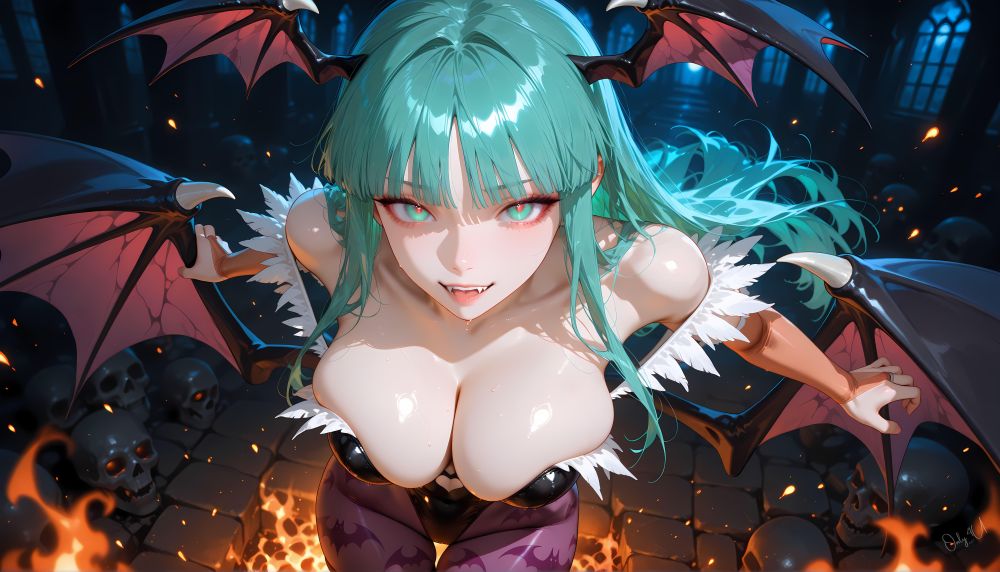 Morrigan Aensland Darkstalkers Only4uart - #5