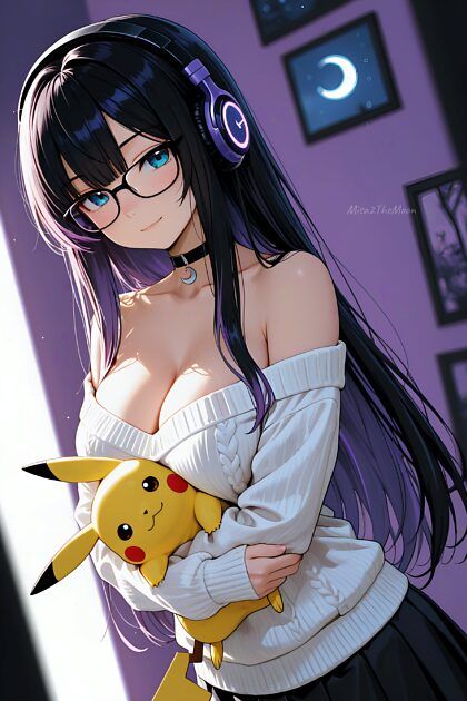 Innocent nerdy girl titties - #6