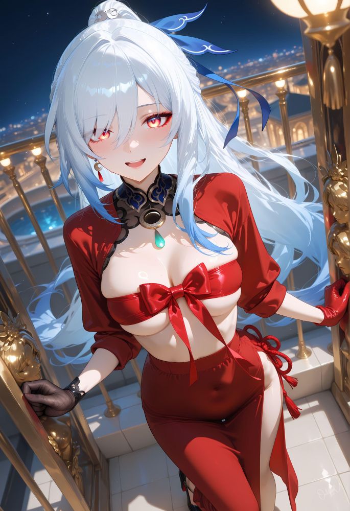 Jingliu naked ribbon - Only4uart - #1