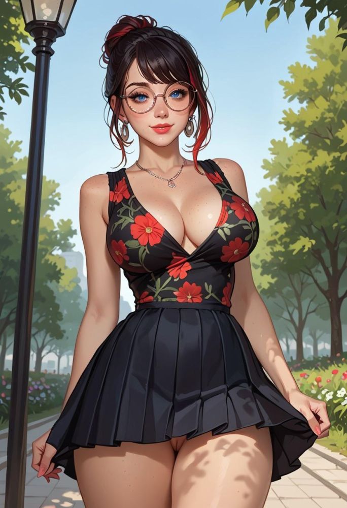 In summer, I love wearing dresses... without anything underneath - #15