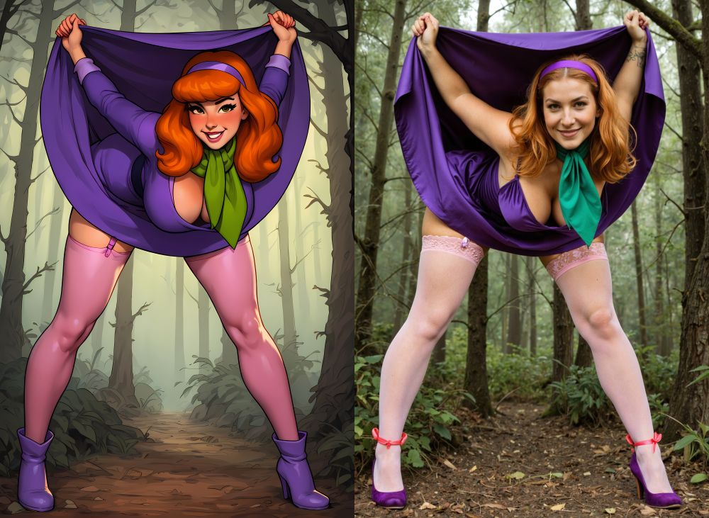 Daphne - Cartoon to Human - #2