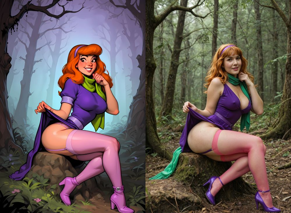 Daphne - Cartoon to Human - #7