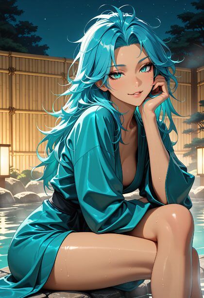 An evening at the onsen... - #20