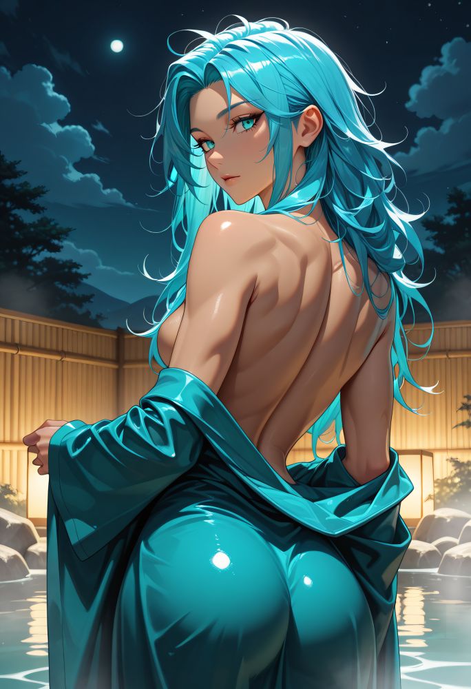 An evening at the onsen... - #3