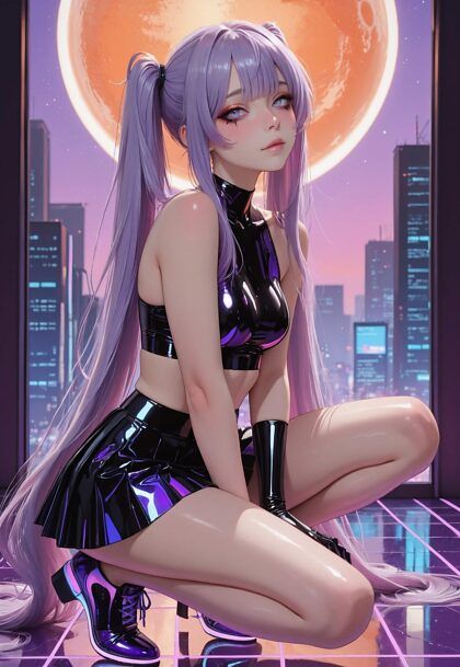 Neon Sunset Blushie - #28