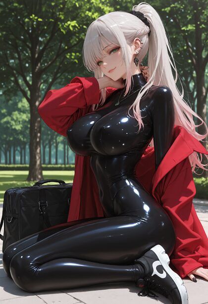 Skintight and shiny, for you to feast your eyes upon - #9