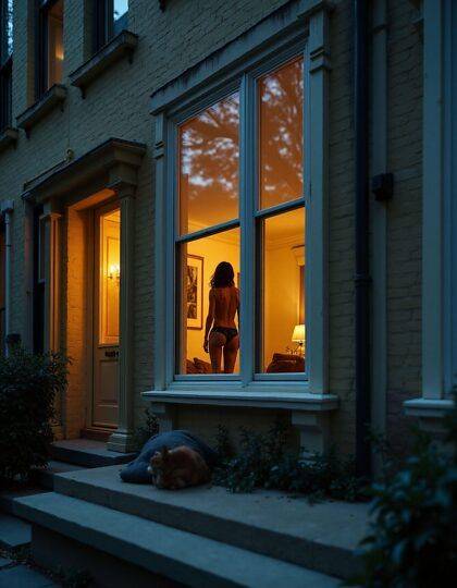 Taking a walk through the city at dusk... - #20