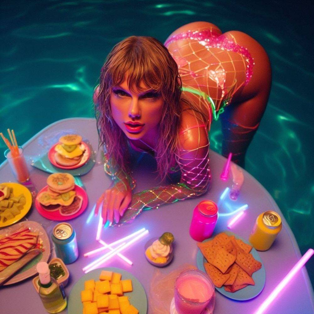 Ariana Grande & Taylor Swift AI porn goonfuel dump - #6
