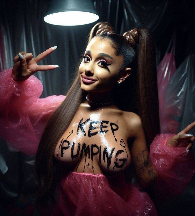Ariana Grande & Taylor Swift AI porn goonfuel dump - #30