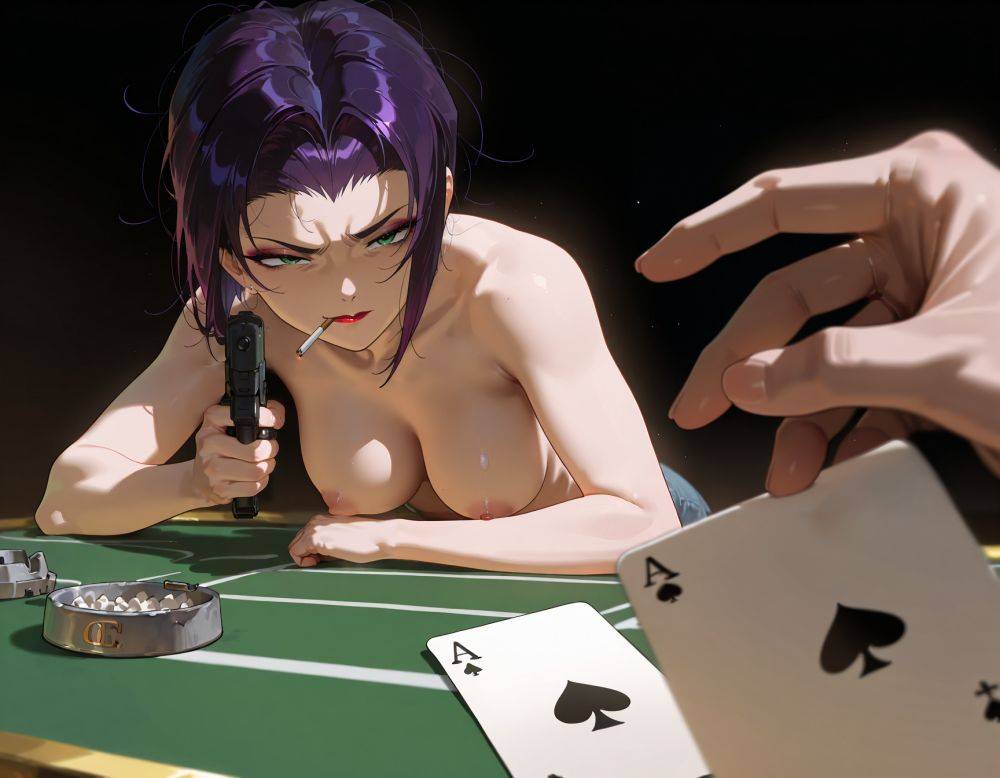 Faye 'Lady luck' Valentine strip poker - #6