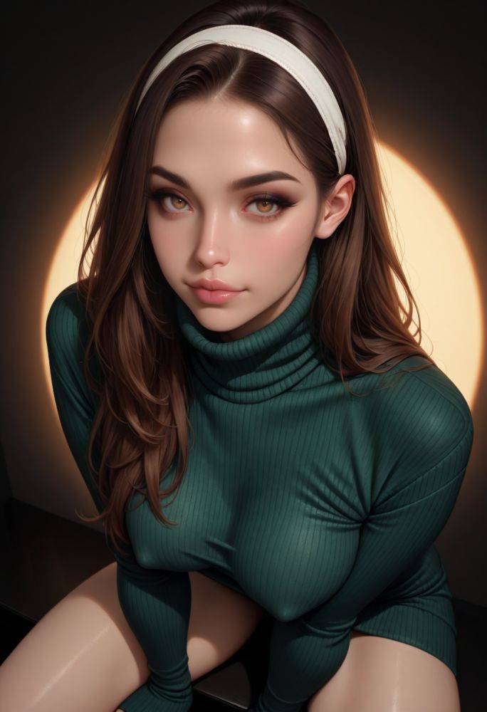 Green Sweater - #8