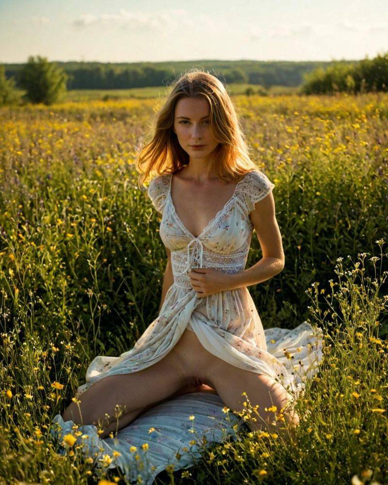 Going to the flower field to have fun! - #1