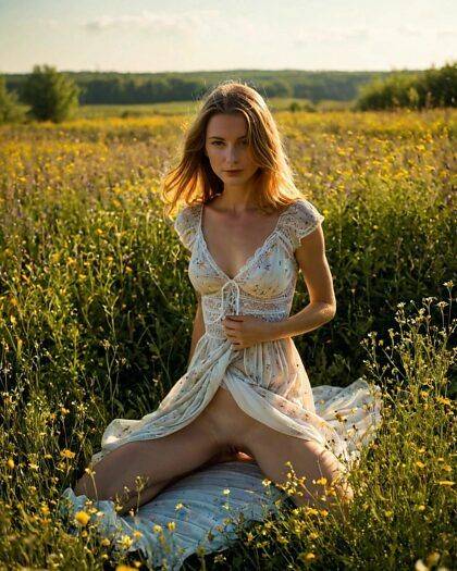 Going to the flower field to have fun! - #18